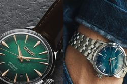 Cận cảnh bộ ba Seiko Presage Cocktail Time mới: Mặt số vân giấy Washi và bộ máy 4R35B