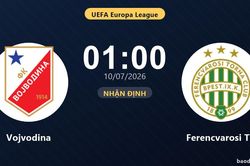 Nhận định Vojvodina vs Ferencvarosi TC: đội h&igrave;nh dự kiến