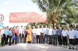 X&atilde; Chợ Gạo: Kh&aacute;nh th&agrave;nh cầu Trần Văn Huỳnh