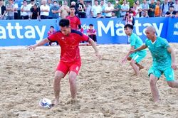 Sẽ phát sóng trực tuyến các trận đấu vòng bảng Giải bóng đá bãi biển vô địch quốc gia 2026