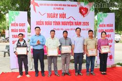 Xã Phước Hà tổ chức ngày hội hiến máu tình nguyện năm 2026