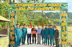 Kiểm tra công tác chuẩn bị diễn tập tác chiến trong khu vực phòng thủ phường Cam Ranh