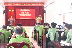 C&ocirc;ng an x&atilde; Đ&ocirc;ng Kh&aacute;nh Sơn triển khai nhiệm vụ 6 th&aacute;ng cuối năm 2026