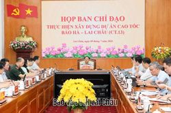 Bí thư Tỉnh ủy Lê Minh Ngân: Quyết tâm cao nhất đưa cao tốc Bảo Hà - Lai Châu về đích đúng tiến