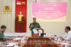 Họp báo thông tin kết quả công tác bảo đảm an ninh, trật tự 6 tháng đầu năm 2026