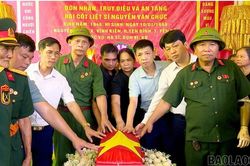 Hội Hỗ trợ gia đình liệt sĩ Việt Nam kêu gọi ủng hộ chiến dịch 'Tri ân liệt sĩ - 2026'