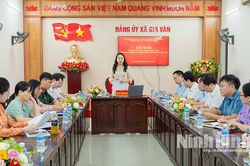 Xã Gia Vân sơ kết nhiệm vụ phát triển khoa học, công nghệ, đổi mới, sáng tạo và chuyển đổi số