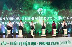 Khai trương hoạt động Bệnh viện Hữu nghị Việt Đức cơ sở Ninh Bình