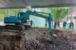 Mở rộng phạm vi t&igrave;m kiếm h&agrave;i cốt liệt sĩ tại C&ocirc;ng vi&ecirc;n L&ecirc; Thị Ri&ecirc;ng