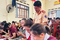 Ph&ograve;ng CSGT Th&aacute;i Nguy&ecirc;n đẩy mạnh chiến dịch đ&agrave;o tạo kỹ năng l&aacute;i xe m&ocirc; t&ocirc;, xe gắn m&aacute;y an to&agrave;n