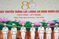 Lực lượng An ninh Công an tỉnh Đồng Tháp lập nhiều chiến công xuất sắc