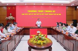 Phát huy vai trò Mặt trận Tổ quốc trong xây dựng khối đại đoàn kết toàn dân tộc