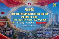 Đ&oacute;n xem 'H&agrave; Nội chuyển động' ng&agrave;y 9/7: Đảng bộ H&agrave; Nội vận h&agrave;nh s&aacute;ng tạo, hiệu quả m&ocirc; h&igrave;nh '4 trục'