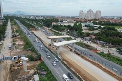 Hà Nội điều chỉnh giao thông tại nút giao Vành đai 3,5 - Đại lộ Thăng Long