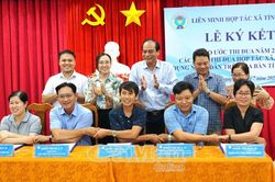 Khu vực kinh tế tập thể ký kết giao ước thi đua năm 2026