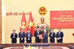 Tổng Kiểm to&aacute;n nh&agrave; nước Nguyễn Hữu Nghĩa được chỉ định l&agrave; Chủ nhiệm Ủy ban Kiểm tra Đảng ủy Quốc hội