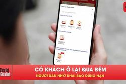 Hướng dẫn đăng ký lưu trú cho người thân trên VNeID
