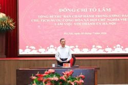 Tổng Bí thư, Chủ tịch nước Tô Lâm: Hà Nội phải đi đầu phát triển kinh tế dựa trên tri thức và dữ liệu