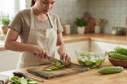 Mẹo giảm vị đắng của mướp đắng giúp món ăn giòn ngon, dễ thưởng thức