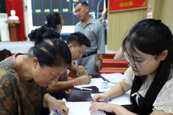 Xã Sơn Đồng giao đất tái định cư trên sơ đồ cho 71 hộ dân
