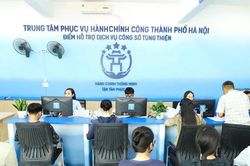Phường T&ugrave;ng Thiện: N&acirc;ng cao chất lượng phục vụ tại Điểm hỗ trợ dịch vụ c&ocirc;ng số