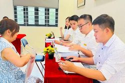 Phường Phương Liệt triển khai hiệu quả tuyển sinh đầu cấp trên nền tảng GIS