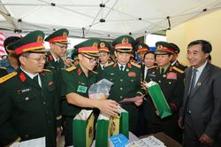 Giao lưu hữu nghị quốc ph&ograve;ng bi&ecirc;n giới Việt Nam - L&agrave;o lần thứ 3 ch&iacute;nh thức bắt đầu