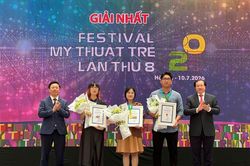31 t&aacute;c phẩm được trao giải Festival Mỹ thuật trẻ lần thứ VIII năm 2026