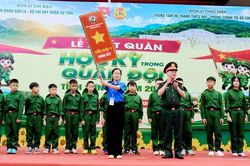140 'chiến sĩ nhí' Sơn La tham gia rèn luyện trong môi trường quân đội