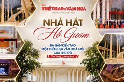 Nh&agrave; h&aacute;t Hồ Gươm: Ba năm kiến tạo một điểm hẹn văn h&oacute;a mới của Thủ đ&ocirc;