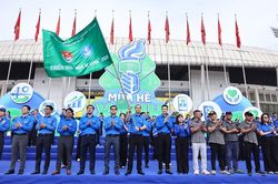 Hà Nội xuất quân Chiến dịch tình nguyện 'Mùa hè xanh' 2026