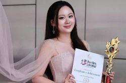 Cô nữ sinh Học viện Âm nhạc Quốc gia và Đại học Thương mại viết giấc mơ opera ở đấu trường quốc tế