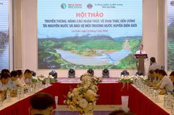 N&acirc;ng cao nhận thức về khai th&aacute;c bền vững v&agrave; bảo vệ t&agrave;i nguy&ecirc;n nước xuy&ecirc;n bi&ecirc;n giới