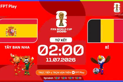 Lịch thi đấu World Cup 2026 rạng sáng 11-7
