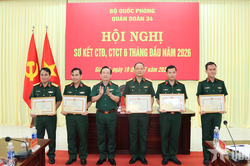 Quân đoàn 34: Đẩy mạnh chuyển đổi số, nâng cao chất lượng hoạt động công tác Đảng, công tác chính trị