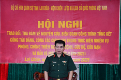 Lai Châu: Trao đổi, tọa đàm về công tác Đảng, công tác chính trị trong phòng, chống thiên tai, dịch bệnh