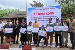 Khởi công xóa nhà tạm cho thân nhân người có công cách mạng