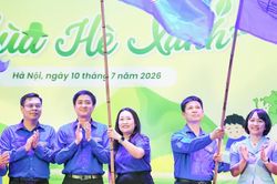 Hơn 1.200 sinh viên ĐHQG Hà Nội lên đường 'Mùa Hè Xanh', mang tri thức đến vùng biên