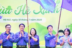 Hơn 1.200 sinh viên ĐHQG Hà Nội lên đường 'Mùa Hè Xanh', mang tri thức đến vùng biên