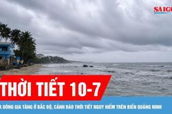 Mưa dông gia tăng ở Bắc bộ, cảnh báo thời tiết nguy hiểm trên biển Quảng Ninh