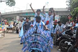 Trái tim xanh trắng giữa lòng Dhaka