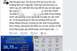 Gia Lai: X&aacute;c minh th&ocirc;ng tin 't&acirc;m thư' tố th&iacute; sinh gian lận kỳ thi tốt nghiệp THPT