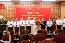 Công bố quyết định của Ban Bí thư về công tác cán bộ ở Lai Châu