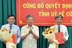 C&ocirc;ng bố quyết định của Ban Thường vụ Tỉnh ủy Đồng Th&aacute;p về c&ocirc;ng t&aacute;c c&aacute;n bộ