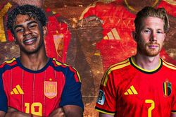 Đội h&igrave;nh T&acirc;y Ban Nha vs Bỉ: Yamal đấu De Bruyne