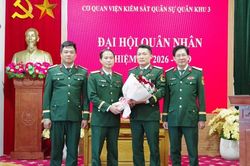 VKSQS Quân khu 3: Đại hội Quân nhân, nhiệm kỳ 2026 - 2029
