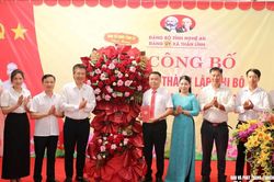 Thành lập chi bộ đảng trong doanh nghiệp tại xã Thần Lĩnh