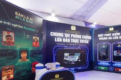 Triển l&atilde;m tương t&aacute;c 'Bức tường An ninh mạng' đến H&agrave; Nội, lan tỏa kỹ năng an to&agrave;n số