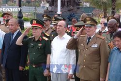 Việt Nam tri ân các chuyên gia quân sự Cuba hy sinh trong kháng chiến