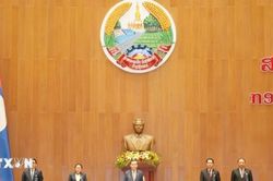 Quốc hội Lào thông qua nhiều nội dung quan trọng tại kỳ họp bất thường